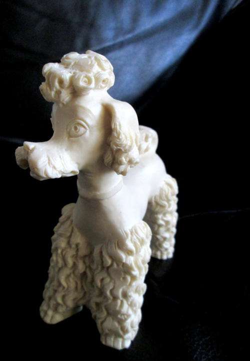 Vintage Italian A Santini French Poodle from Blisful