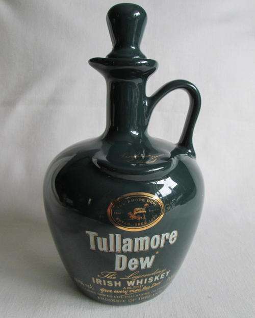 Vintage Tullamore Dew Irish Whiskey Demijohn from Blisful