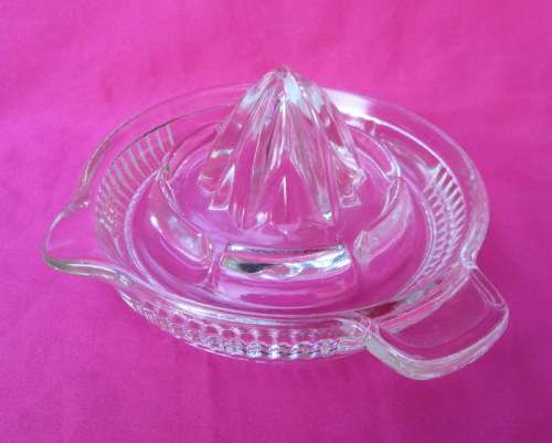 Vintage Solid Glass Citrus Juicer from Blisful