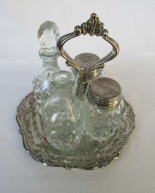 Cruet Set with Tray from Blisful