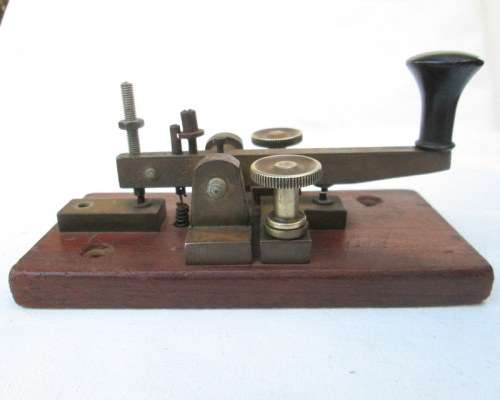 Antique Victorian Walters Electrical Morse Code Transmitter/Receiver from Blisful