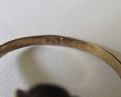 Vintage 9ct Gold Signature Ladies Ring from Blisful