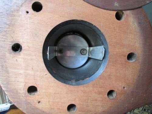 Original WW2 Wooden Propeller Mantel Clock from Blisful
