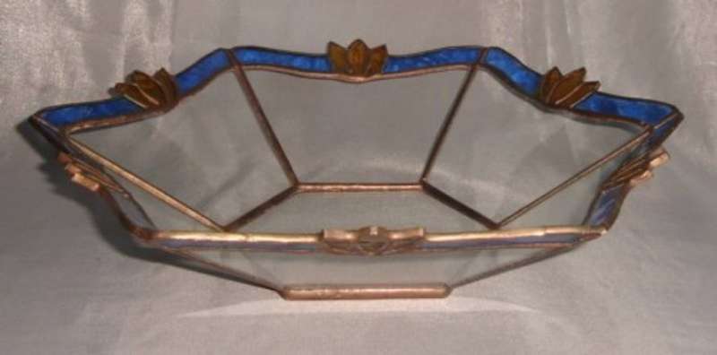 STAINED GLASS FRUIT BOWL