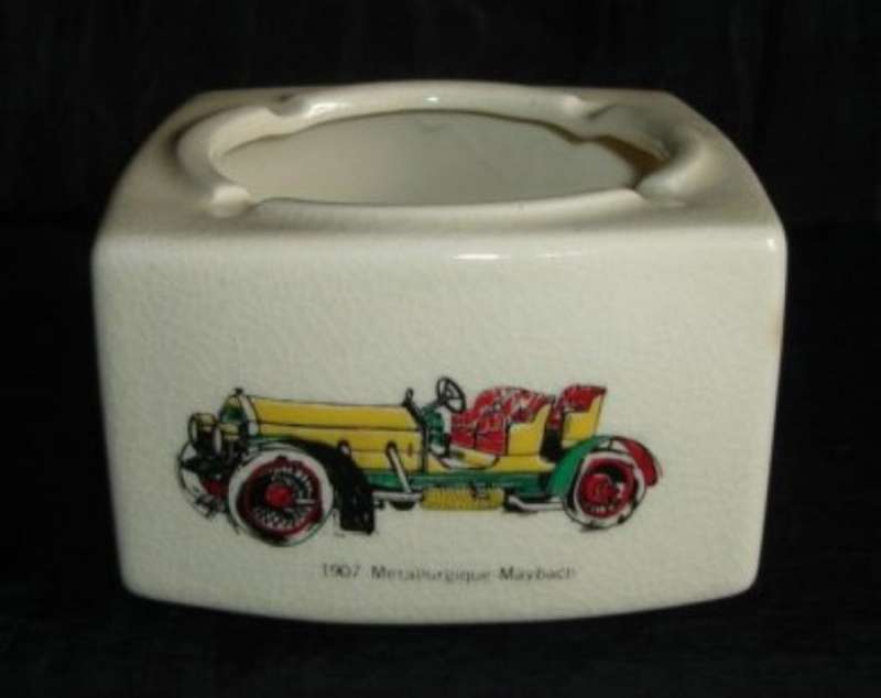 VINTAGE CARS  ASHTRAY from BLISFUL