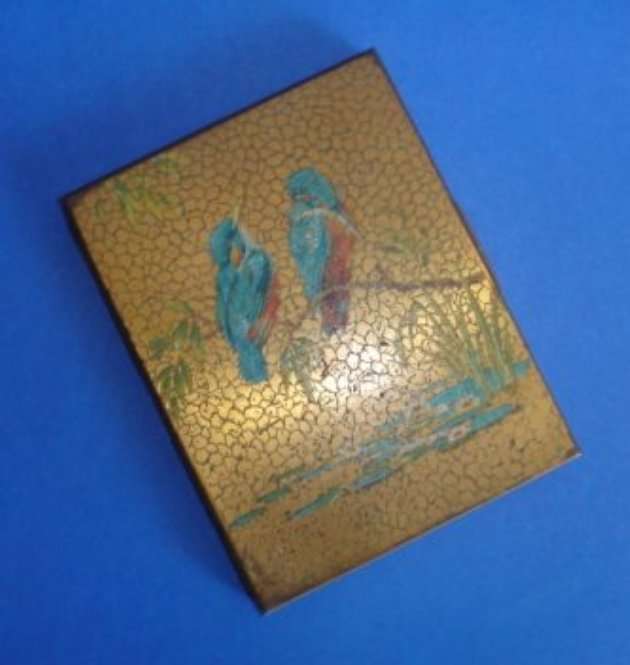 MANHATTANS BRASS CIGARETTE CASE - ENGLAND- from BLISFUL
