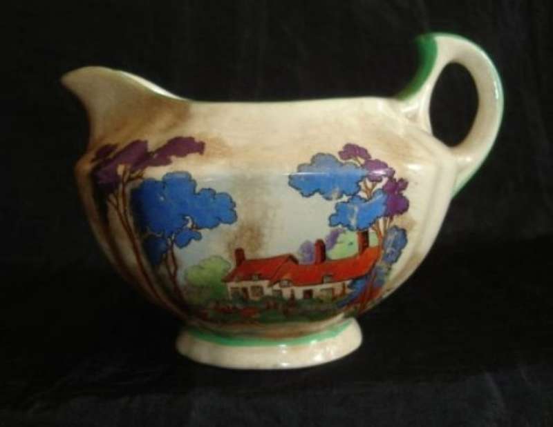 COTTAGE SCENE MILK JUG from BLISFUL
