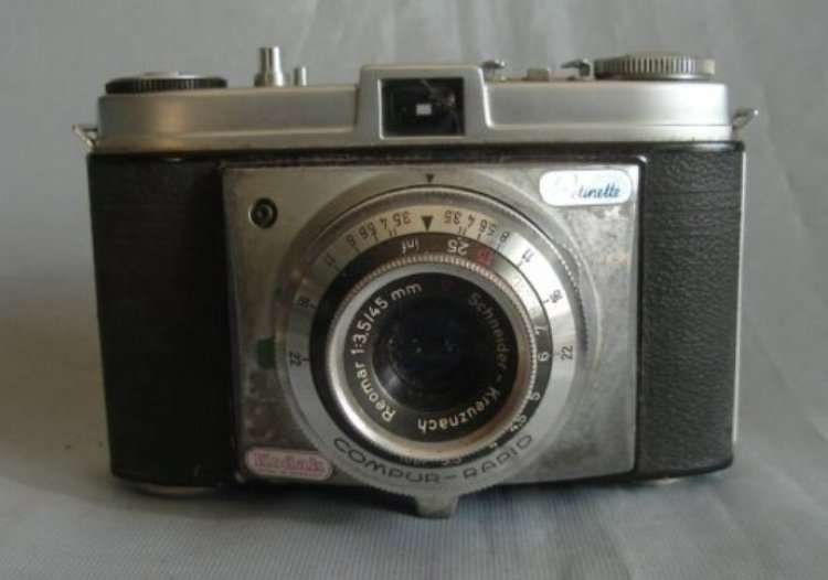 KODAK RETINETTE COMPUR-RAPID GERMANY in LEATHER CASE from BLISFUL