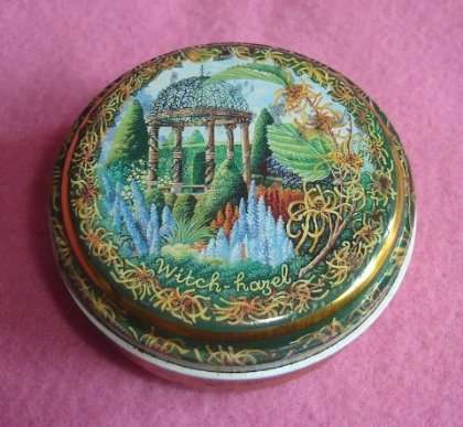 ENGLISH WITCH HAZEL SCENIC ROUND TIN from BLISFUL