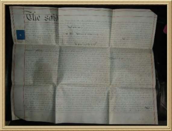 1860 - ORIGINAL ENGLISH DOCUMENT - CONDITION of AGREEMENT for 1000 pounds from BLISFUL