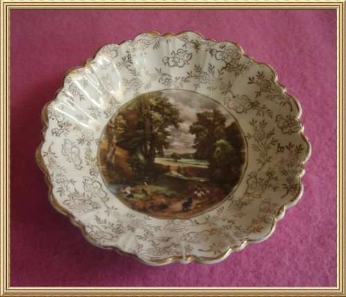 JAMES KENT " THE CORNFIELD'S " by CONSTABLE DISH from BLISFUL