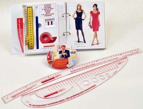 Lutterloh Pattern Making System with 2 Curves and 280 Pattern Styles (for the Sewing Enthusiast)