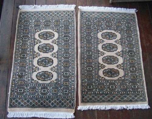 Pure Wool Handwoven Karachi Bokhara Rugs