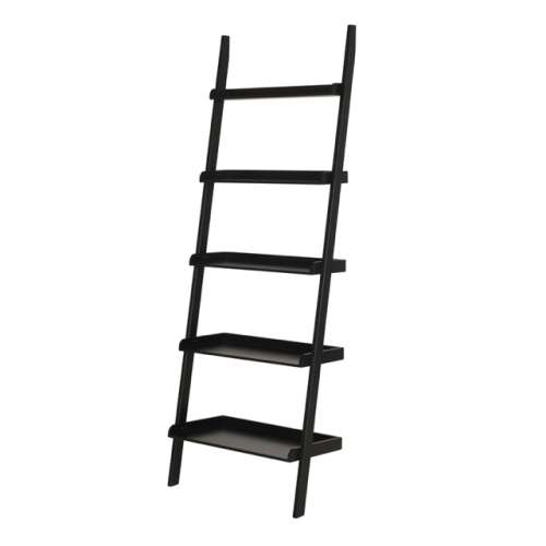 @home Wall Leaning Bookshelf Black