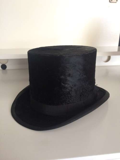 Antique Woodrow & Sons Top Hat