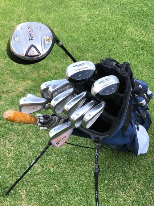 Full Set Warrior Clubs With Ping Golf Bag