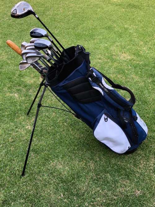 Full Set Warrior Clubs With Ping Golf Bag