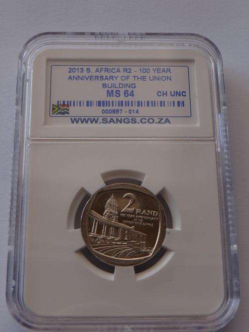 R2 Union Buildings Graded MS64 SANGS !!!LATE ENTRY!!!