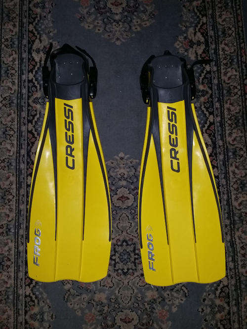 Cressie Diving Flippers YELLOW