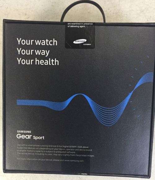 SAMSUNG GEAR SPORT BRAND NEW SEALED