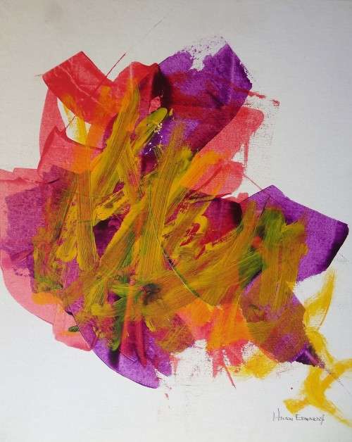 Hilton Edwards Abstract Art Painting