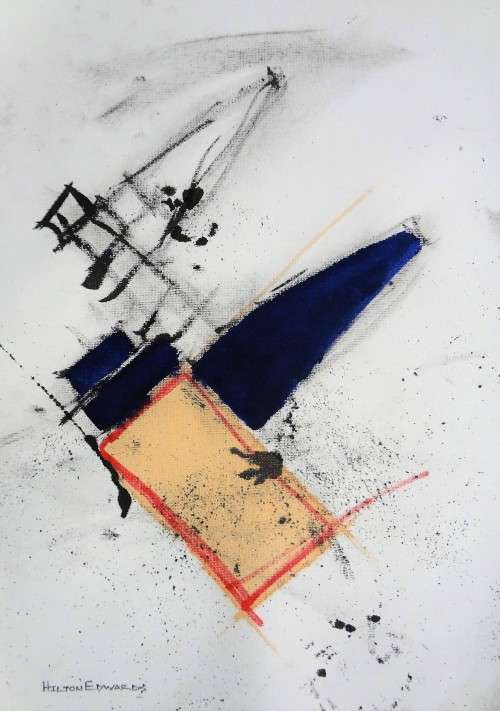 Hilton Edwards Abstract Art Painting