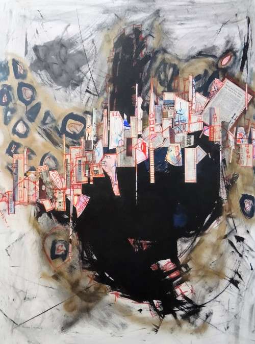 Hilton Edwards Abstract Art Painting