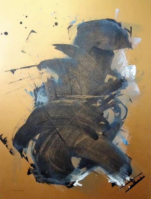 Hilton Edwards Abstract Art Painting