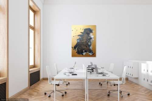 Hilton Edwards Abstract Art Painting