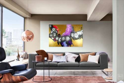 Hilton Edwards Abstract Art Painting