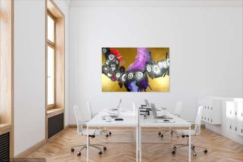 Hilton Edwards Abstract Art Painting