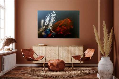 Hilton Edwards Abstract Art Painting