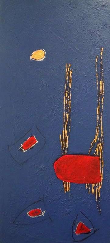 Hilton Edwards Abstract Art Painting