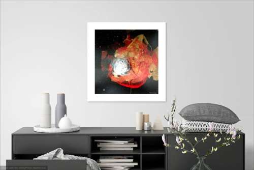 Hilton Edwards Abstract Art Painting