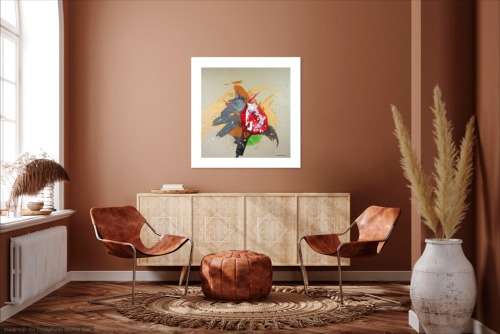 Hilton Edwards Abstract Art Painting