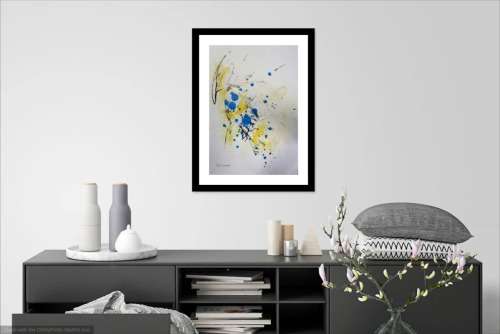 Hilton Edwards Abstract Art Painting