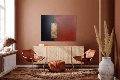 Hilton Edwards Abstract Art Painting