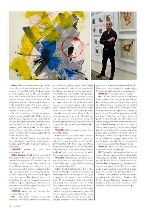 Hilton Edwards Abstract Art Painting