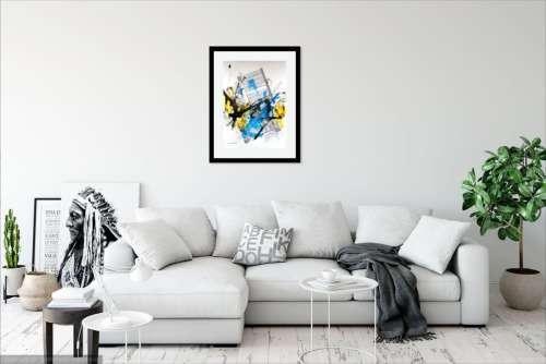 Hilton Edwards Abstract Art Painting