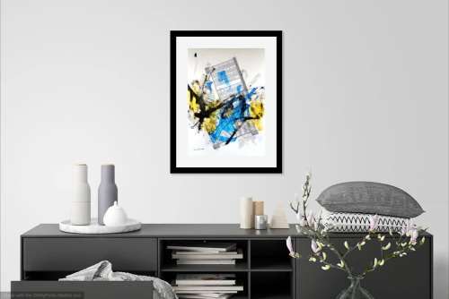Hilton Edwards Abstract Art Painting
