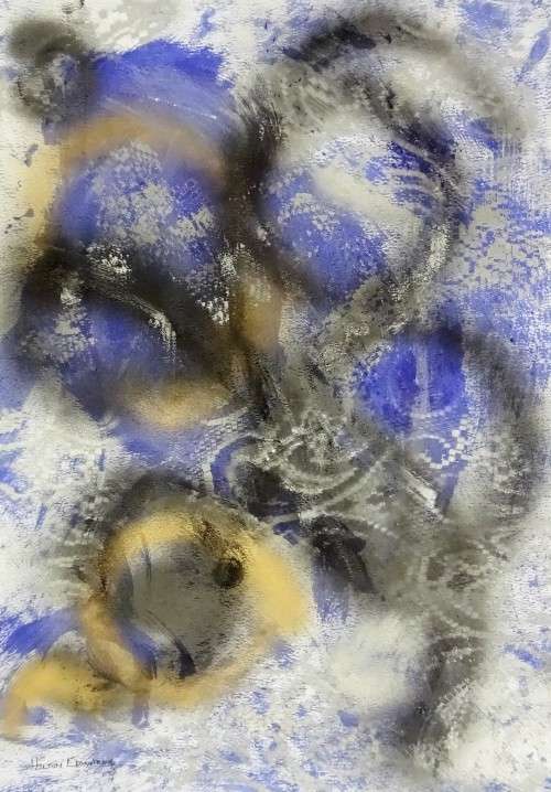 Hilton Edwards Abstract Art Painting