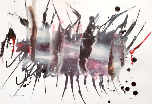 Hilton Edwards Abstract Art Painting