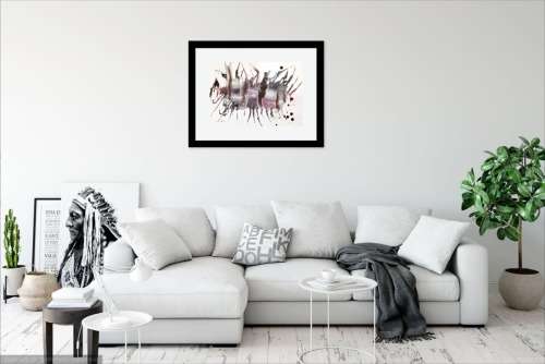 Hilton Edwards Abstract Art Painting