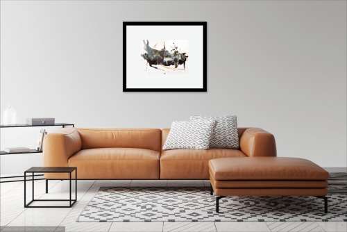 Hilton Edwards Abstract Art Painting
