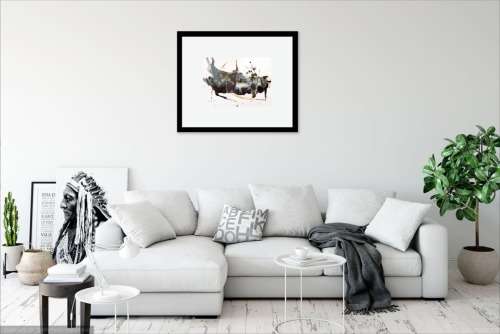 Hilton Edwards Abstract Art Painting