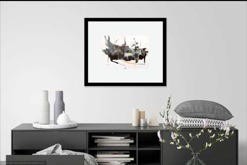 Hilton Edwards Abstract Art Painting