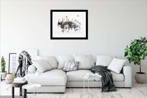 Hilton Edwards Abstract Art Painting