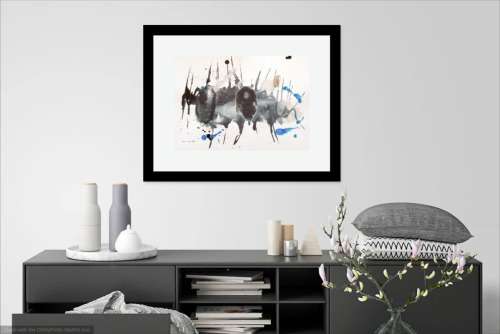 Hilton Edwards Abstract Art Painting