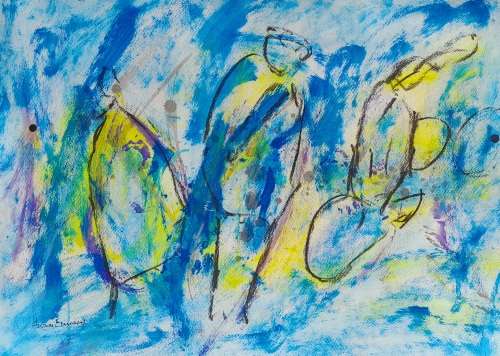 Hilton Edwards Abstract Art Painting