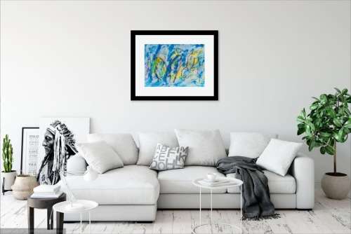 Hilton Edwards Abstract Art Painting